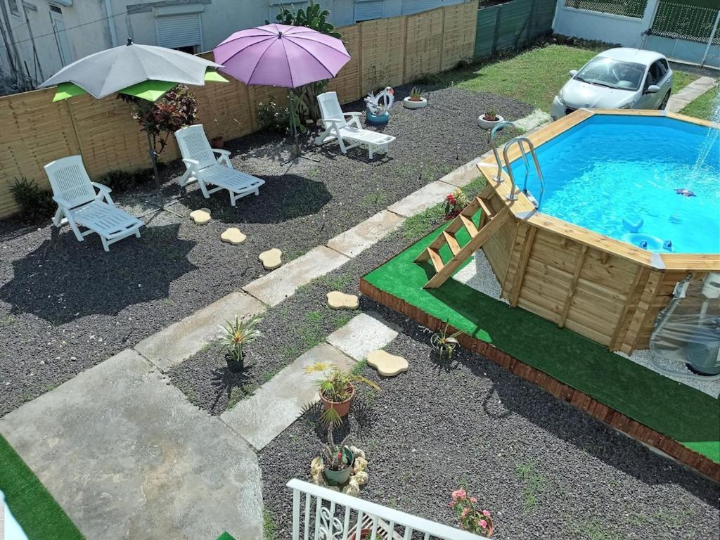 Villa Les Flamboyants Petit-Bourg Exteriér fotografie